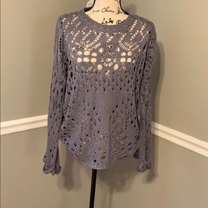 Purple lightweight sweater